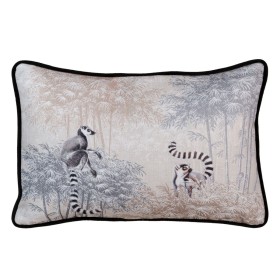 Cuscino Blue jungle Foglia della pianta 45 x 10 x 45 cm | Tienda24 - Global Online Shop Tienda24.eu