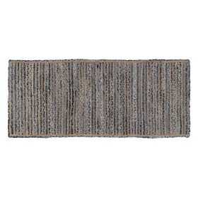 Tapete Natural Azul Algodão Juta 170 x 70 cm de BigBuy Home, Tapetes - Ref: S8802316, Preço: 30,19 €, Desconto: %