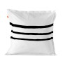 Funda de almohada HappyFriday Blanc Stripes Multicolor 80 x 80 cm | Tienda24 Tienda24.eu