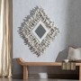 Miroir mural 95 x 8 x 115 cm bois de teck Blanc | Tienda24 - Global Online Shop Tienda24.eu