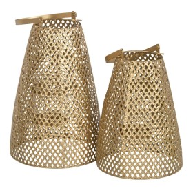 Candleholder Golden | Tienda24 - Global Online Shop Tienda24.eu