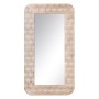 Wall mirror 91 x 2 x 50,5 cm White Mango wood MDF Wood | Tienda24 - Global Online Shop Tienda24.eu