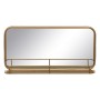 Espelho de parede 55,5 x 10,5 x 28,5 cm Dourado Metal | Tienda24 - Global Online Shop Tienda24.eu