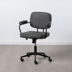 Office Chair 56 x 56 x 92 cm Black by BigBuy Office, Sofas and chairs - Ref: S8802499, Price: 96,17 €, Discount: %