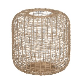 Portavelas Blanco Madera Cristal 28 x 28 x 43 cm | Tienda24 - Global Online Shop Tienda24.eu