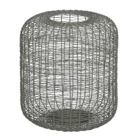 Castiçais Macramé Branco Algodão 24 x 90 x 24 cm (4 Unidades) | Tienda24 - Global Online Shop Tienda24.eu