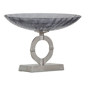 Centerpiece Grey Silver 33 x 33 x 24 cm by BigBuy Home, Ornaments - Ref: S8802533, Price: 34,71 €, Discount: %