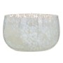 Portavelas Cristal Blanco 13 x 13 x 8 cm | Tienda24 - Global Online Shop Tienda24.eu