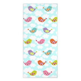 Serviette de toilette HappyFriday Mr Fox Little Birds Multicouleur 70