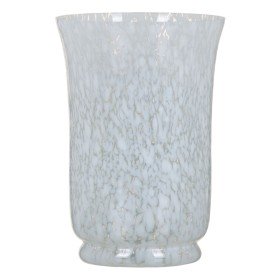 Vase Home ESPRIT Vert Beige Naturel Métal Tropical 18 x 18 x 66 cm | Tienda24 - Global Online Shop Tienda24.eu