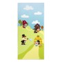 Bath towel HappyFriday Mr Fox Piggys Multicolour 70 x 150 cm | Tienda24 Tienda24.eu