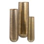 Set von 3 Vasen Gold Aluminium | Tienda24 - Global Online Shop Tienda24.eu