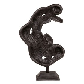 Figura Decorativa Abstracto 30 x 10,5 x 49 cm Gris de BigBuy Home, Adornos - Ref: S8802647, Precio: 36,36 €, Descuento: %