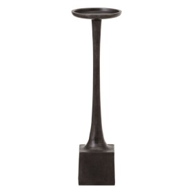 Candleholder Black Wood Crystal 20 x 20 x 53 cm | Tienda24 - Global Online Shop Tienda24.eu