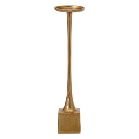 Candleholder Home ESPRIT Golden Aluminium 18,5 X 18,5 X 85,5 cm | Tienda24 - Global Online Shop Tienda24.eu