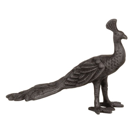 Deko-Figur 19 x 6 x 13 cm Grau Pfau | Tienda24 - Global Online Shop Tienda24.eu