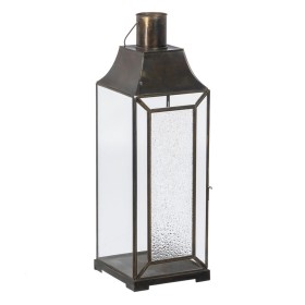 Lantern set Romimex Silver Metal Glass 24 x 34 x 13 cm 2 Pieces | Tienda24 - Global Online Shop Tienda24.eu