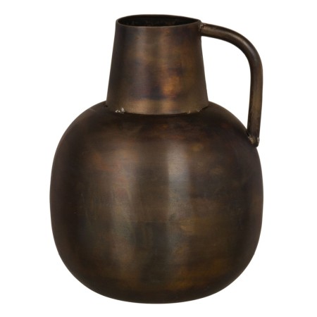 Vase Gold Metall 15 x 15 x 20 cm | Tienda24 - Global Online Shop Tienda24.eu