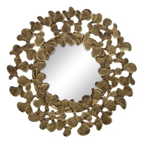 Wall mirror Golden 90 x 3 x 90 cm DMF by BigBuy Home, Wall-Mounted Mirrors - Ref: S8802727, Price: 58,09 €, Discount: %