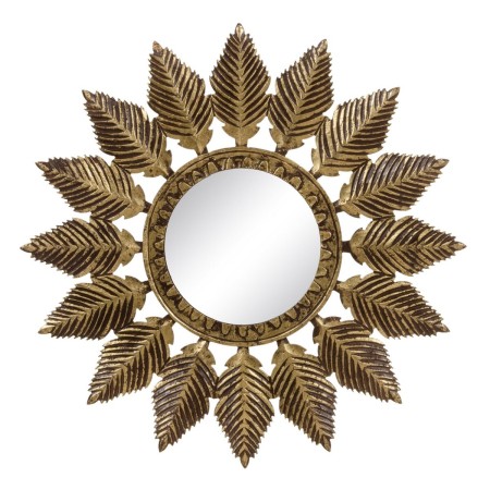 Wall mirror 90 x 1,75 x 90 cm Golden DMF | Tienda24 - Global Online Shop Tienda24.eu