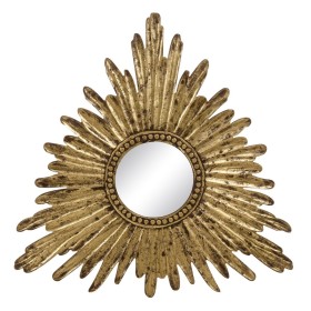 Wall mirror 90 x 1,75 x 90 cm Golden DMF by BigBuy Home, Wall-Mounted Mirrors - Ref: S8802768, Price: 54,51 €, Discount: %