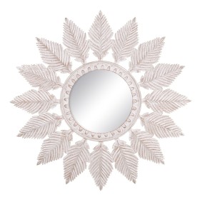 Wall mirror 90 x 1,75 x 90 cm White DMF by BigBuy Home, Wall-Mounted Mirrors - Ref: S8802773, Price: 56,39 €, Discount: %