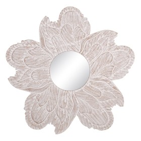 Miroir mural 80 x 1,75 x 80 cm Blanc DMF de BigBuy Home, Miroirs muraux - Réf : S8802776, Prix : 34,61 €, Remise : %