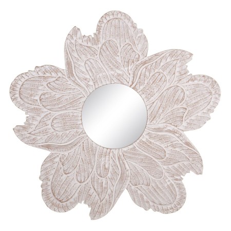 Wall mirror 80 x 1,75 x 80 cm White DMF | Tienda24 - Global Online Shop Tienda24.eu