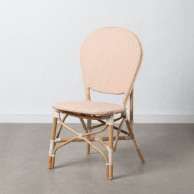 Chair DKD Home Decor White Natural 57 x 68 x 79 cm 57 x 65 x 79 cm | Tienda24 - Global Online Shop Tienda24.eu