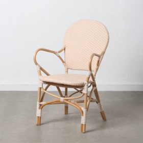 Esszimmerstuhl 45 x 42 x 87 cm Holz Weiß Rattan | Tienda24 - Global Online Shop Tienda24.eu