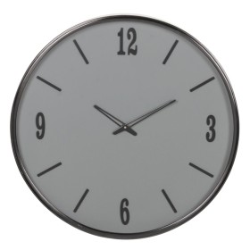 Wall Clock 51 x 5 x 51 cm Crystal Blue Steel by BigBuy Home, Wall Clocks - Ref: S8802792, Price: 35,33 €, Discount: %