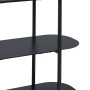 Meubles de télévision 90 x 28 x 70,3 cm Noir Acier de BigBuy Home, Tables et supports de télévision - Réf : S8802926, Prix : ...