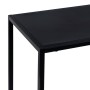 Meubles de télévision 120,5 x 30 x 81,3 cm Noir Acier de BigBuy Home, Tables et supports de télévision - Réf : S8802928, Prix...