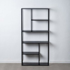 Étagère 90 x 30 x 188 cm Noir Acier BigBuy Home - 1