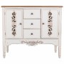 Buffet Alexandra House Living Blanc Bois d'épicéa Bois MDF 40 x 86 x 100 cm | Tienda24 - Global Online Shop Tienda24.eu