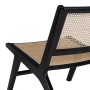 Armchair Black Natural Wood Rattan Rubber wood 60,5 x 73,5 x 72,5 cm | Tienda24 - Global Online Shop Tienda24.eu