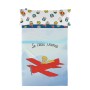 Bedding set HappyFriday Le Petit Prince Son avion Multicolour Single 2 Pieces | Tienda24 Tienda24.eu