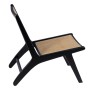 Armchair Black Natural Wood Rattan Rubber wood 60,5 x 73,5 x 72,5 cm | Tienda24 - Global Online Shop Tienda24.eu