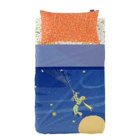 Bedding set HappyFriday Le Petit Prince Son avion Multicolour Single 2 Pieces | Tienda24 Tienda24.eu