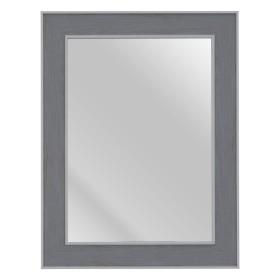 Espejo de pared 66 x 2 x 86 cm Gris Madera Blanco de BigBuy Home, Espejos de pared - Ref: S8802986, Precio: 64,42 €, Descuent...