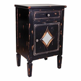 Table de Nuit Marron Noir Bois Fer 60 x 40 x 55,5 cm | Tienda24 - Global Online Shop Tienda24.eu