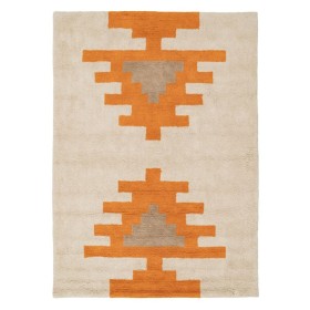 Tapete DKD Home Decor Poliéster Algodão Multicolor Jute (160 x 160 x 0,7 cm) | Tienda24 - Global Online Shop Tienda24.eu