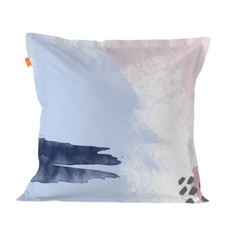 Pillowcase HappyFriday Blanc Tempera Multicolour 80 x 80 cm | Tienda24 Tienda24.eu