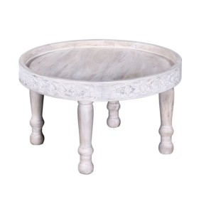 Mesa de Centro Madeira de mangueira 70 x 70 x 40 cm de BigBuy Home, Jogos de móveis - Ref: S8803142, Preço: 238,70 €, Descont...