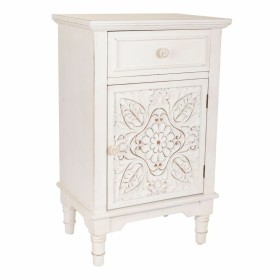 Comodino Alexandra House Living Bianco 32 x 74 x 46 cm di Alexandra House Living, Comodini - Rif: D1631138, Prezzo: 162,41 €,...