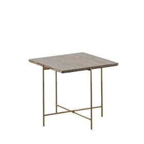 Table Basse Marbre Fer 50 x 50 x 45 cm de BigBuy Home, Tables - Réf : S8803191, Prix : 162,55 €, Remise : %