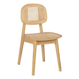 Esszimmerstuhl 47 x 54 x 93 cm natürlich Beige Rattan | Tienda24 - Global Online Shop Tienda24.eu