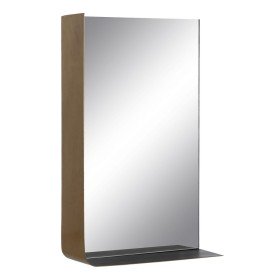 Wall mirror 41 x 131 x 1,5 cm Golden Wood Glass (2 Units) | Tienda24 - Global Online Shop Tienda24.eu