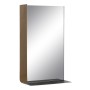 Wall mirror 40 x 12 x 60 cm Black Golden Metal | Tienda24 - Global Online Shop Tienda24.eu