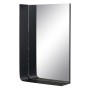 Wall mirror 40 x 12 x 60 cm Black Golden Metal | Tienda24 - Global Online Shop Tienda24.eu